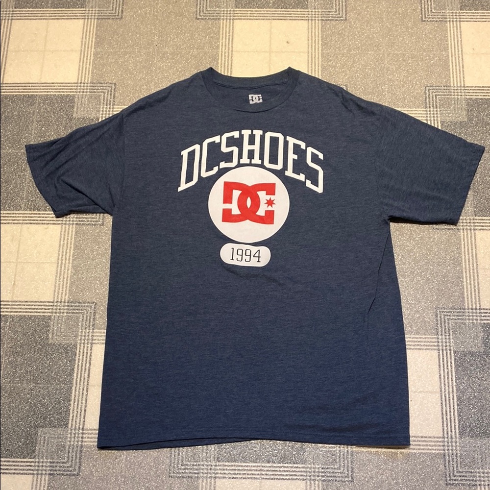 2 like new DC Shoes large t-shirts.